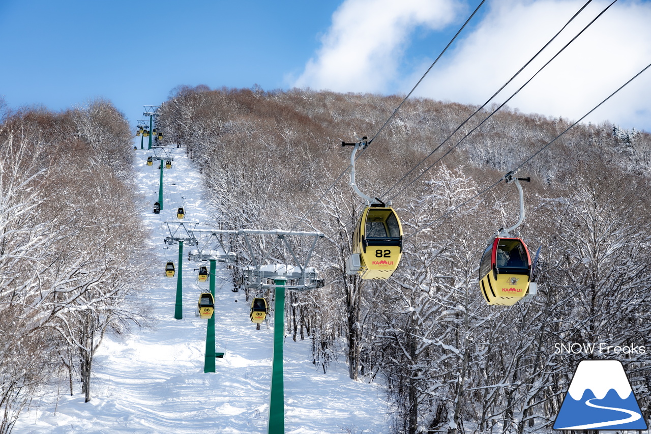 カムイスキーリンクス｜この上ないほど澄んだ青空と極上のパウダースノー。やっぱり『カムイ』は外れない！